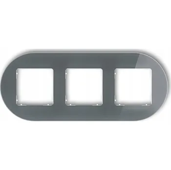 Rám na obraz Rámeček Karlik šedý