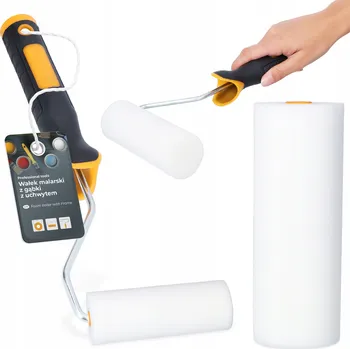 Malířský váleček Váleček malířský pěnový 13 cm - Náhradní váleček pro malování nábytku, lakování, houbkový, držák H0