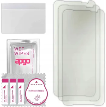 Pouzdro na mobilní telefon Ochranná Fólie apgo pro Asus ROG Phone 3 Strix 3 ks