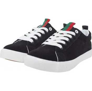 Pánská obuv Boty Urban Classics Velour Sneaker - černé,