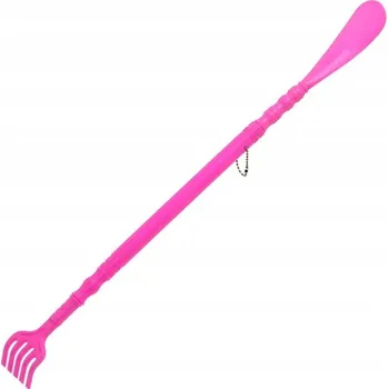 Lžíce na botu ŠKRABADLO NA ZÁDA, LŽÍCE NA BOTY A MASÁŽNÍ PŘÍSTROJ 2V1