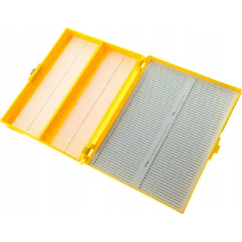 Elektrický zubní kartáček Pouzdro, kazeta, krabička ABS na 100 mikroskopických sklíček, základní, pevné