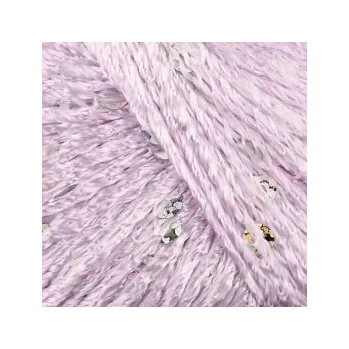 Příze Stenli Venera - viskóza s flitry - 3181 světlá pudrová stříbrné flitry