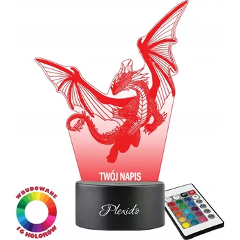 Lampička Plexido vícebarevná Noční lampa