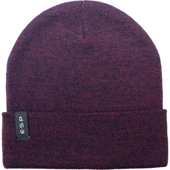 Čepice ESP čepice Beanie Hat Maroon/Black