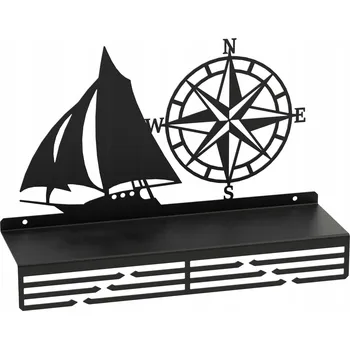 Věšák Věšák na medaile, polička na poháry Plachetnice Loď