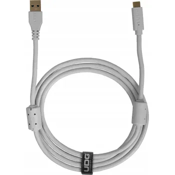 Datový kabel UDG Ultimate Audio Kabel USB 3.2 C-A Bílý Rovný 1,5m