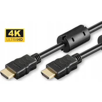Video kabel Microconnect HDMI kabel, M-M (samec-samec), 3m, HDMI Typ A (Standardní), Černý