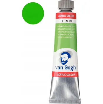 Vodová barva Akrylové barvy Van Gogh zelená 1 ks 40 ml