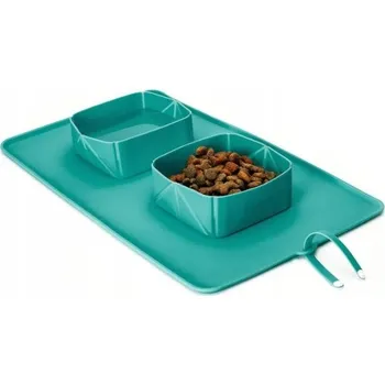 Miska pro psa Skládací (cestovní) silikonová láhev Perfectlife, vícebarevná, 2 l