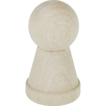 Obraz Dřevěná figurka pro hru Peg Doll 1 Ks