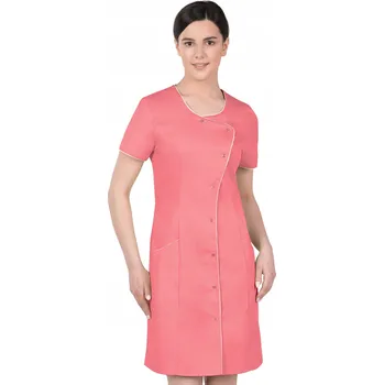 Dámské šaty 40 KOSMETICKÝ ZÁSTĚRA DÁMSKÁ ŠATY NA ZAPÍNÁNÍ342