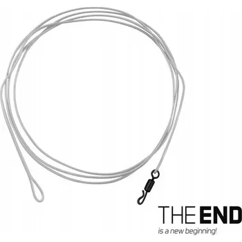 DELPHIN - Návazec The End FLRcarbon Leader 30 lb 80 cm