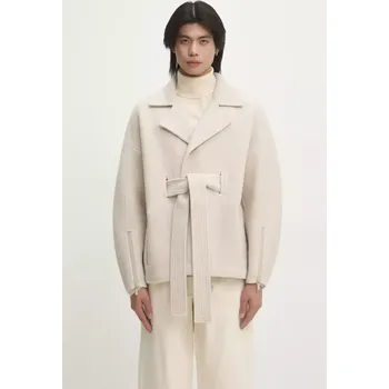 Dámský kabát Vlněný kabát A.A. Spectrum Dapper béžová barva, oversize, 82242306, M, 02X