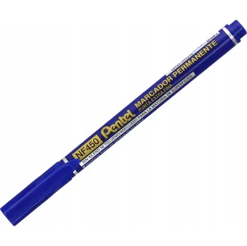 Permanentní popisovač modrý Pentel NF450 - 1 ks