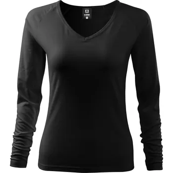 Dámská móda Dámské triko s dlouhým rukávem ALTISPORT NoPrint NP/ALW721 ČERNÁ XL