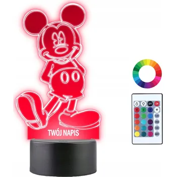 Lampička Plexido vícebarevná Noční lampa