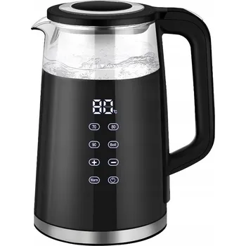 Rychlovarná konvice Rychlovarná konvice Yermos s regulací teploty 2200 W 1,7 l černá