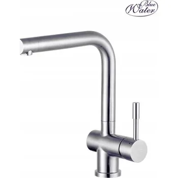Vodovodní baterie Kuchyňská stojánková baterie Blue Water LEON stříbrná
