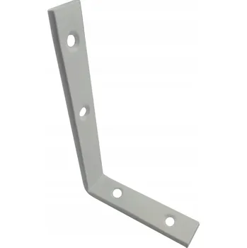 Úhloměr Úhelník tesařský spojovací 140x90x20 mm, tloušťka 5 mm, BÍLÝ