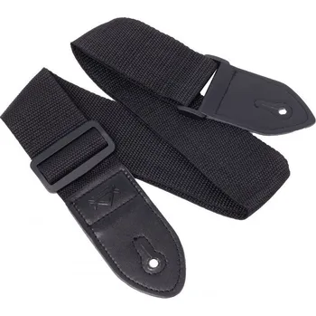 Hudebniny Veles-X Universal Nylon Guitar Strap GS01 Black