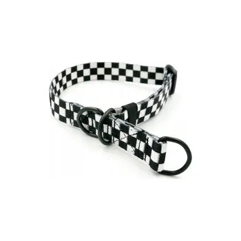 Obojek pro psa Polostahovací obojek se vzorem šachovnice Checker Psiakrew S/M