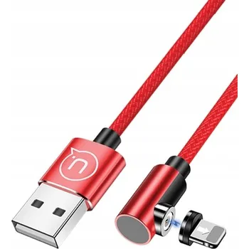 Datový kabel Kabel Usams USB - Apple Lightning 1 m červený