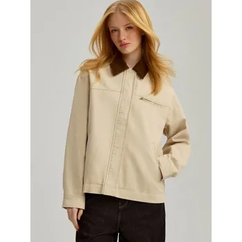 Bunda s límečkem - S - House - nude - 830CJ-02X