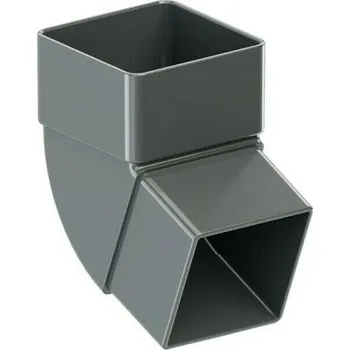 okap GUTTA Koleno hranaté GuttaKROP PVC antracit