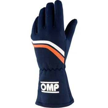 Rukavice OMP Rukavice Dijon My2025 Modrá / Zářivá oranžová S