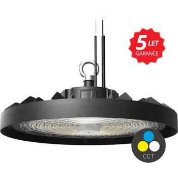 Průmyslové svítidlo Ecolite Highbay 100W 19000lm CCT IP65 60/90/120st. DIM HB12-100W