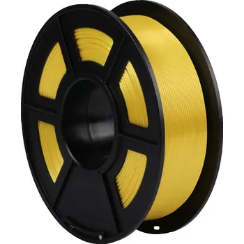 Filament SUNLU PLA 1.75mm 1kg SILK Žlutá / Žlutá hedvábná