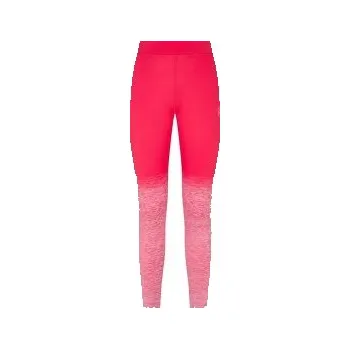 Dámské legíny La Sportiva PATCHA LEGGINGS Women Hibiscus/White červená L
