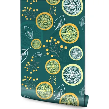 Tapeta Tapeta na zeď citrony Listy Rostliny do kuchyně