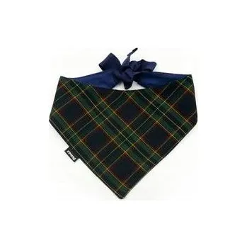 Nákrčník Bandana pro psa se skotskou kostkou Tartan Blue S