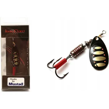 Umělá nástraha Třpytka Iron Claw F-Blade Spinner 14gr BGR