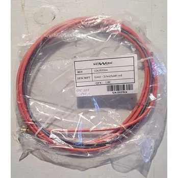 Příslušenství ke svářečce Bowden 2 x 4,5 x 440 červený