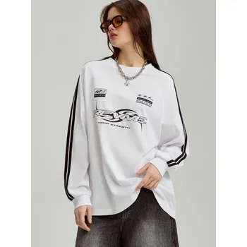 Dámské tričko Tričko s dlouhými rukávy - L - House - bílý - 258EB-00X