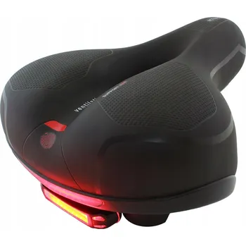 Sedlo na kolo SEDLO NA KOLO TRIZAND S VENTILACÍ A LED SVĚTLEM - Ventilační zóna - CE