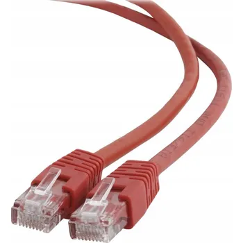 Síťový kabel Patchcord Gembird U/UTP 6 RJ45 / RJ45 0,5 m červený