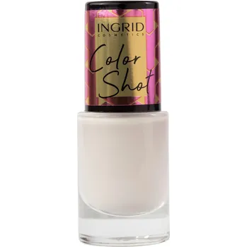 Lak na nehty Ingrid Color Shot 04 Ivory 7 ml lak na nehty