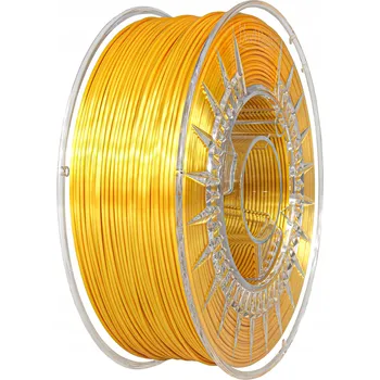 Filament Filament SILK Devil Design světle zlatý 1,75 mm 1 kg do 3D tiskárny PLA