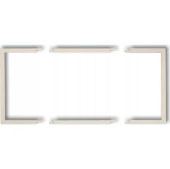 Dvojitý Rámeček Karlik béžový