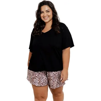 Dámské pyžamo Dámské pyžamo TARO ESTI 3360 černá XXL 0