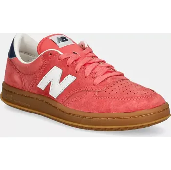 Pánské tenisky Semišové tenisky New Balance CT500 červená barva, CT500AB, 37, 33X