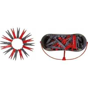 Koš na prádlo Smukee Sada kolíčků na prádlo v košíku 30 ks