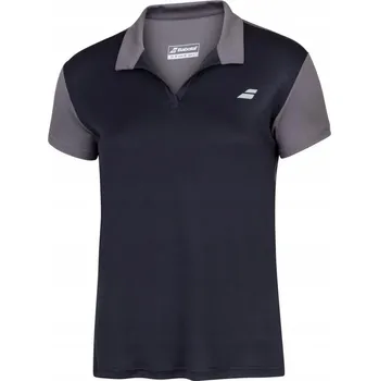 Dámské tričko POLO TRIČKO BABOLAT PLAY PRO ŽENY ČERNÉ M