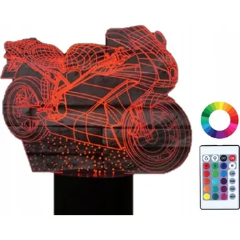 Lampička Noční lampa Plexido vícebarevná