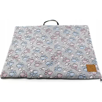 Pelíšek pro psa Polarová podložka pro psa 80x65 cm šedá Mustang