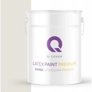 barva na zeď Latexová Barva na stropy a stěny Q-COVER 10 l BÍLÁ ŠEDÁ SÝROVĚ ŠEDÁ H1276 INTERIÉR matná